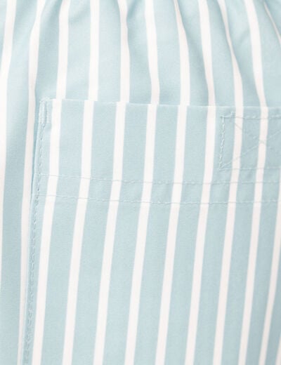 Short de bain bleu gris homme
