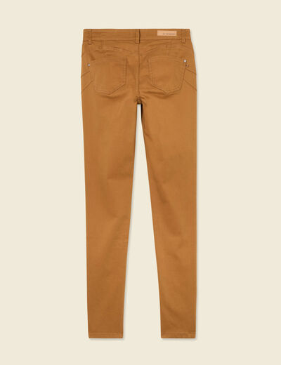 Pantalon Audrey - skinny push up marron femme