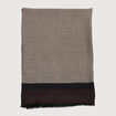 Foulard taupe homme