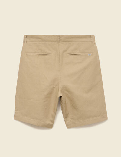 Bermuda vert olive homme