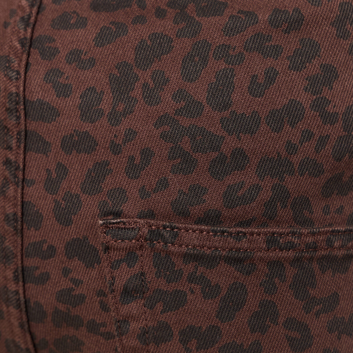 Salopette en jeans marron cognac femme