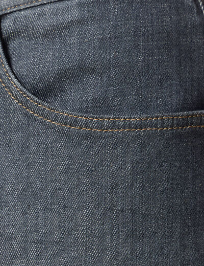 Jeans regular longueur 32 denim brut rinse homme