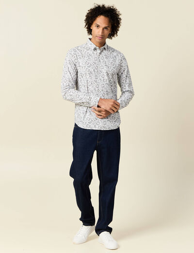 Chemise blanc homme