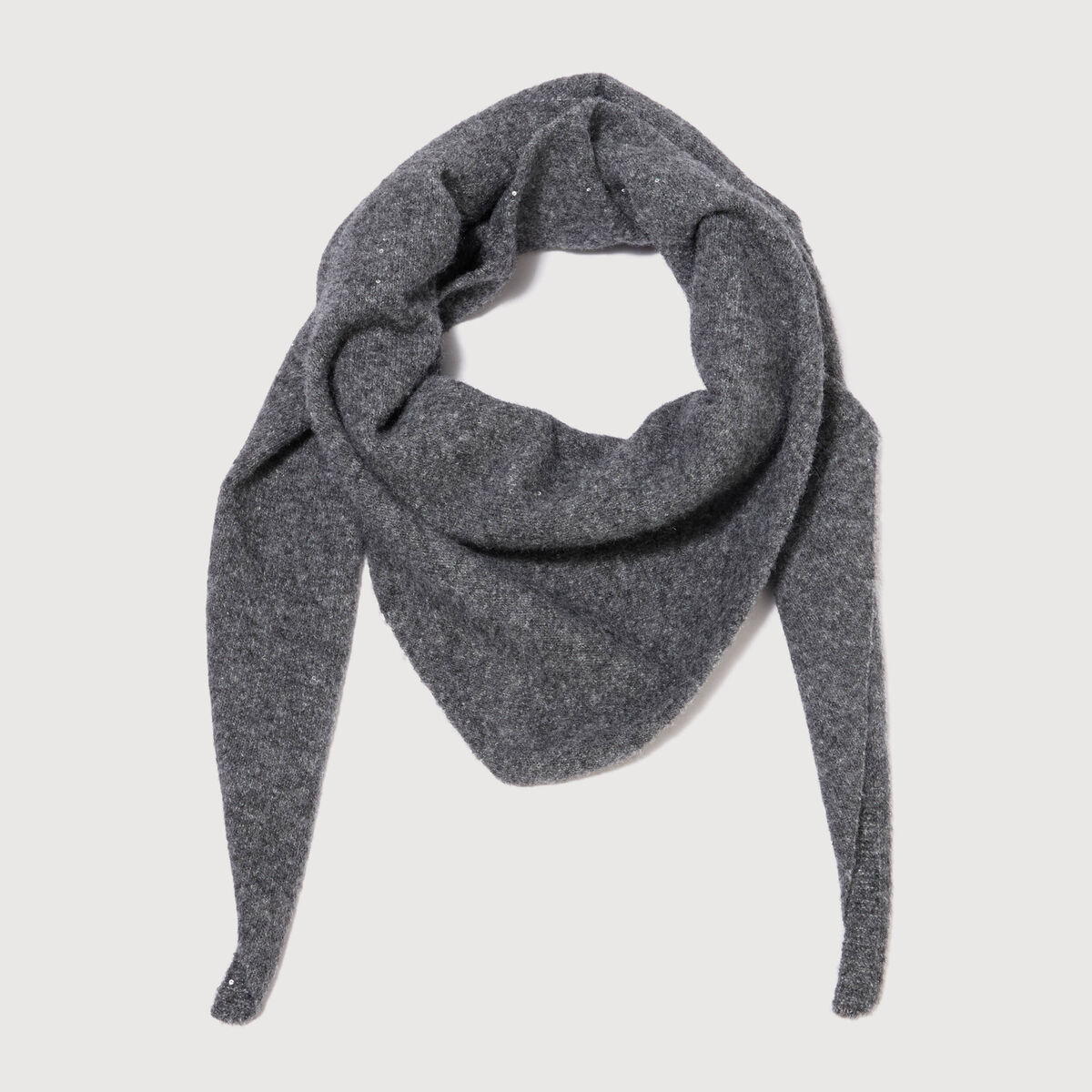 &Eacute;charpe gris clair femme