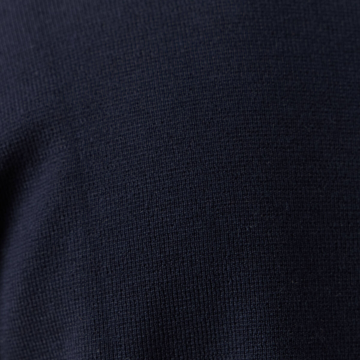 Gilet manches longues zipp&eacute; bleu marine homme