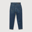 Jeans mom 7/8&egrave;me bleu femme