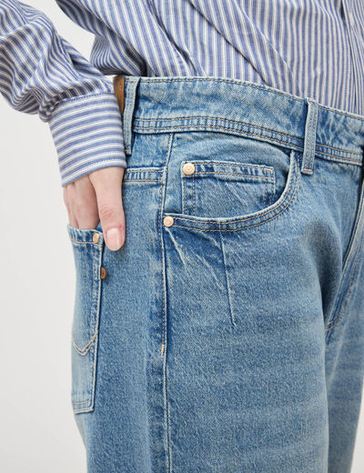 Jeans large taille standard denim used femme