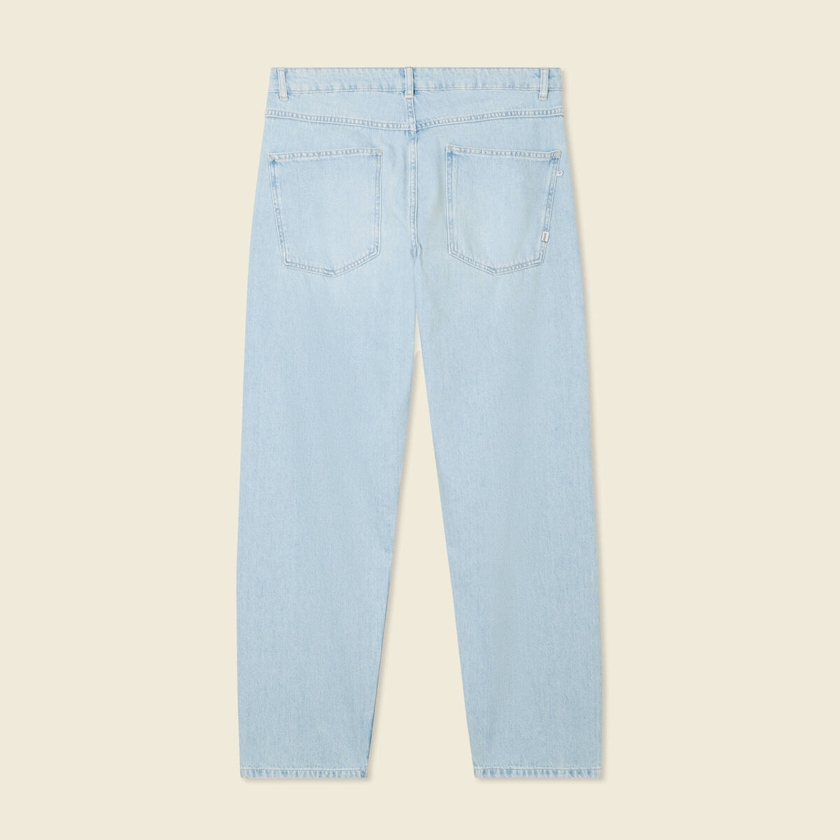 Jeans chino relax denim bleach homme