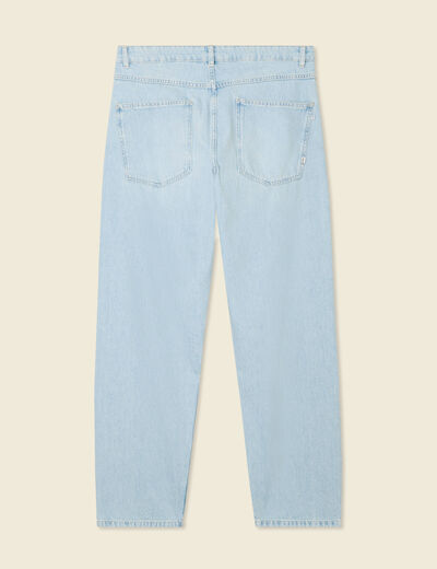 Jeans chino relax denim bleach homme