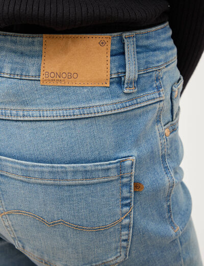 Jeans bootcut bleu femme