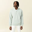 Sweat col camionneur vert clair homme