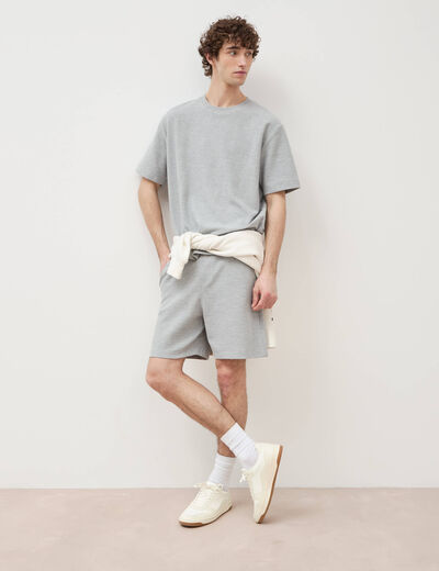 Short gris homme