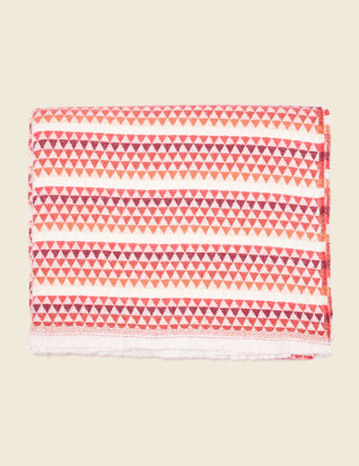 Écharpe multicolore femme