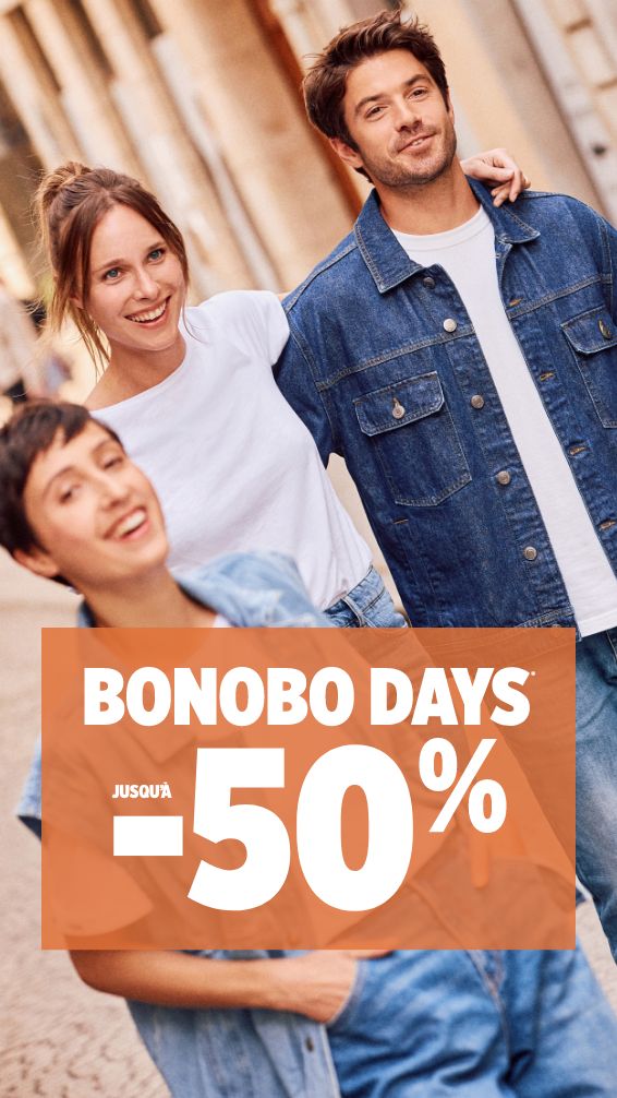 Bonobo Days : Jusqu’à -50%