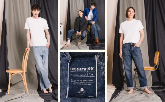 Visuels homme & femme collection rebirth - Bonobo