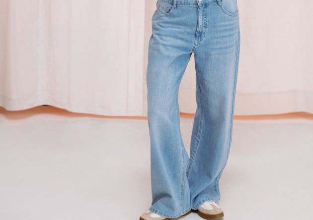 Pantalons larges femme