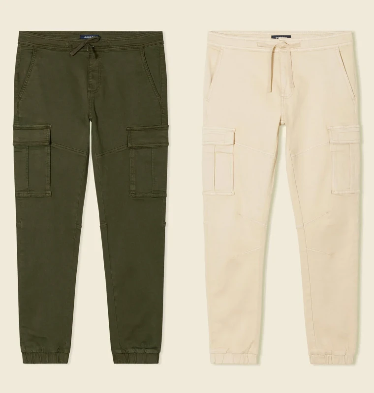 lot de 2 pantlons cargos