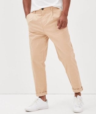 Pantalon chino à pinces