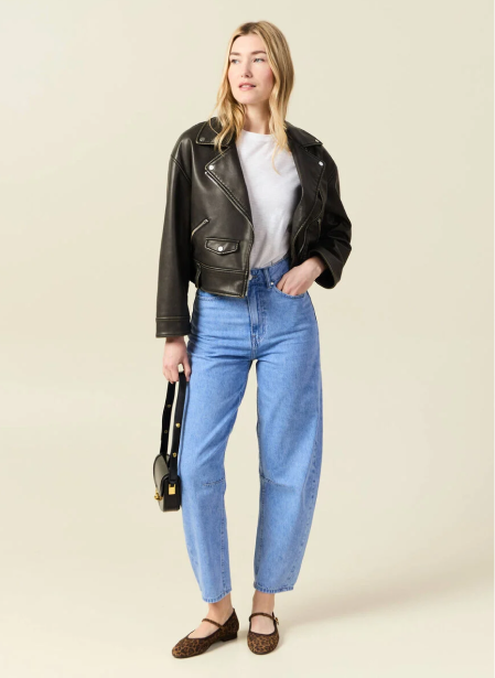 BARREL JEANS femme