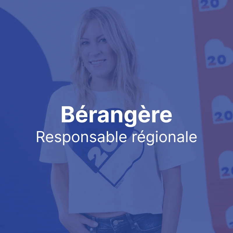 portrait Berangere responsable regionale