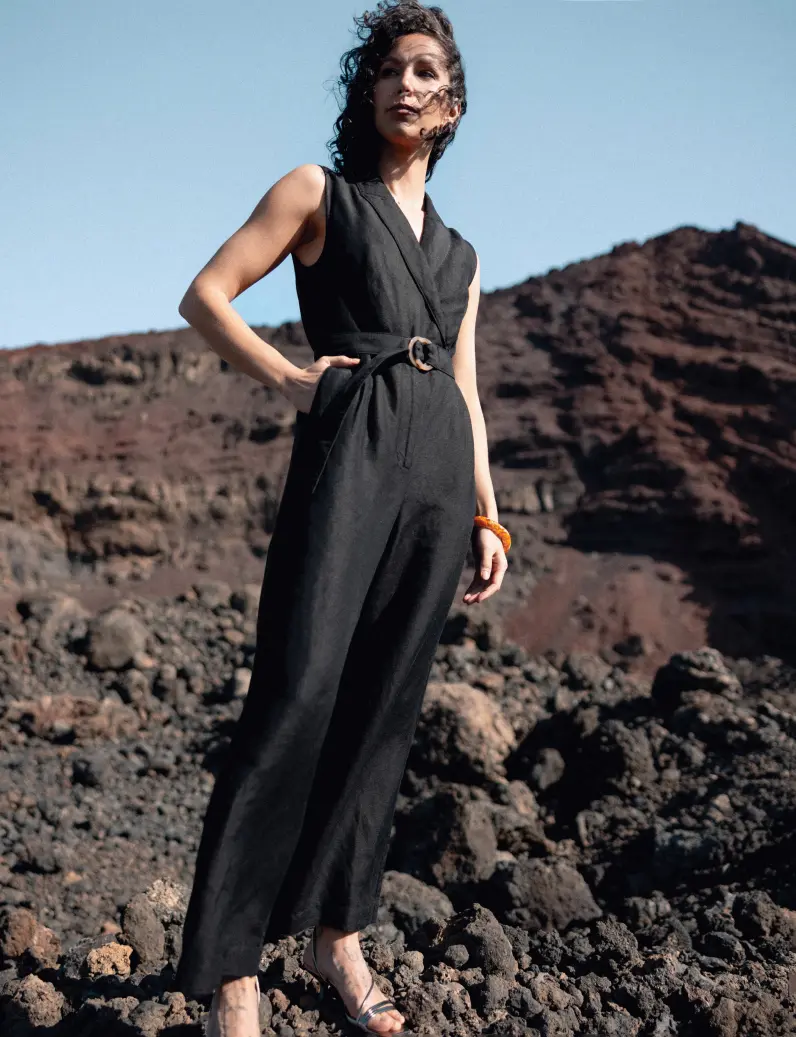 Combinaison noir femme Bonobo