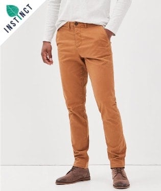 Pantalon chino en coton bio