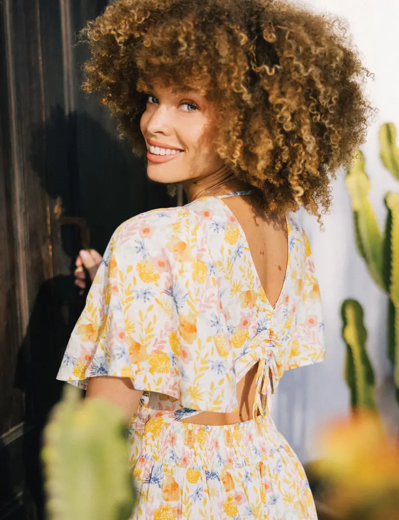 Robe fleurie femme Bonobo