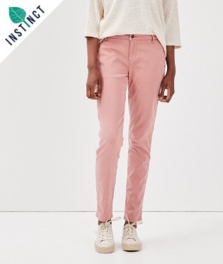 Pantalon chino en lyocell