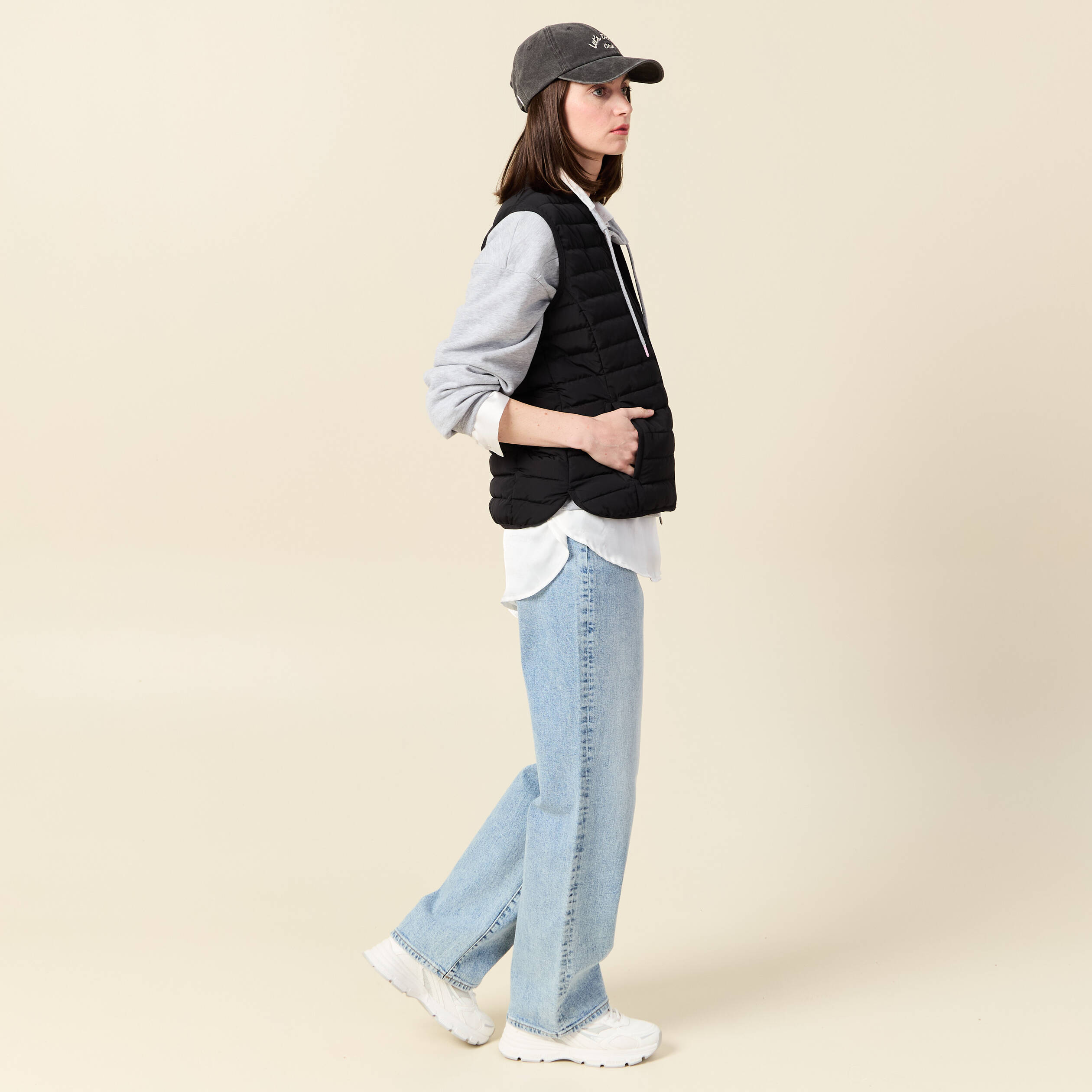doudoune eco responsable noir femme Doudoune éco-responsable noir femme