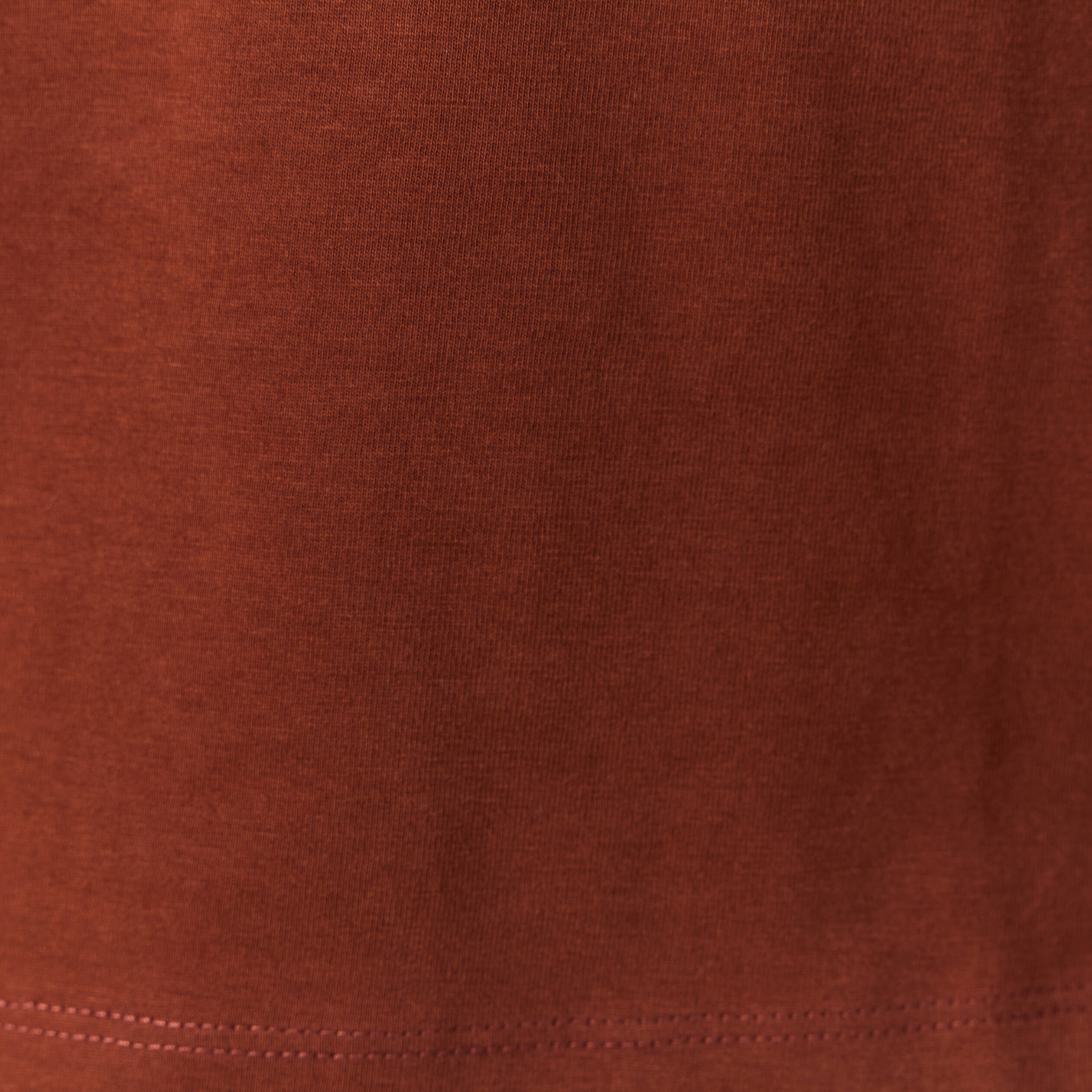 t shirt eco responsable marron cognac homme T-shirt éco-responsable marron cognac homme