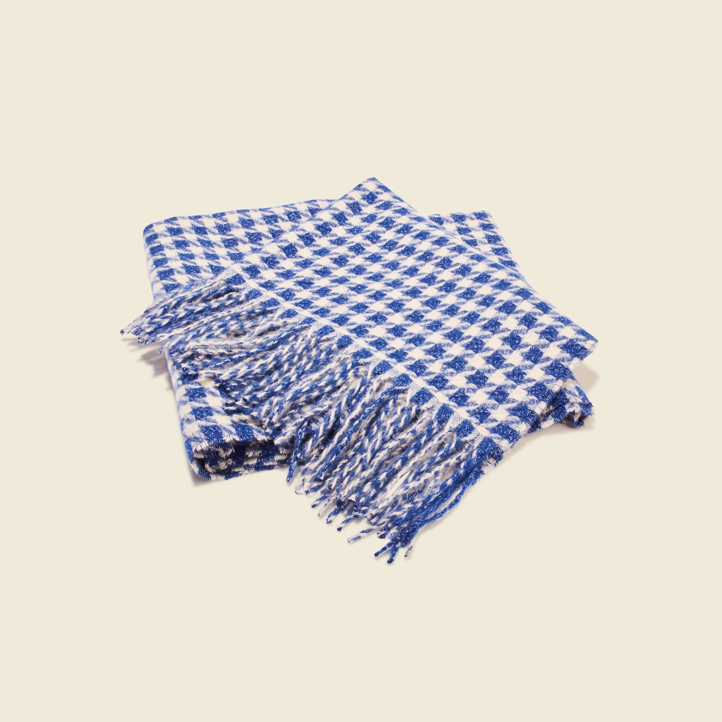 Écharpe bleu electrique femme