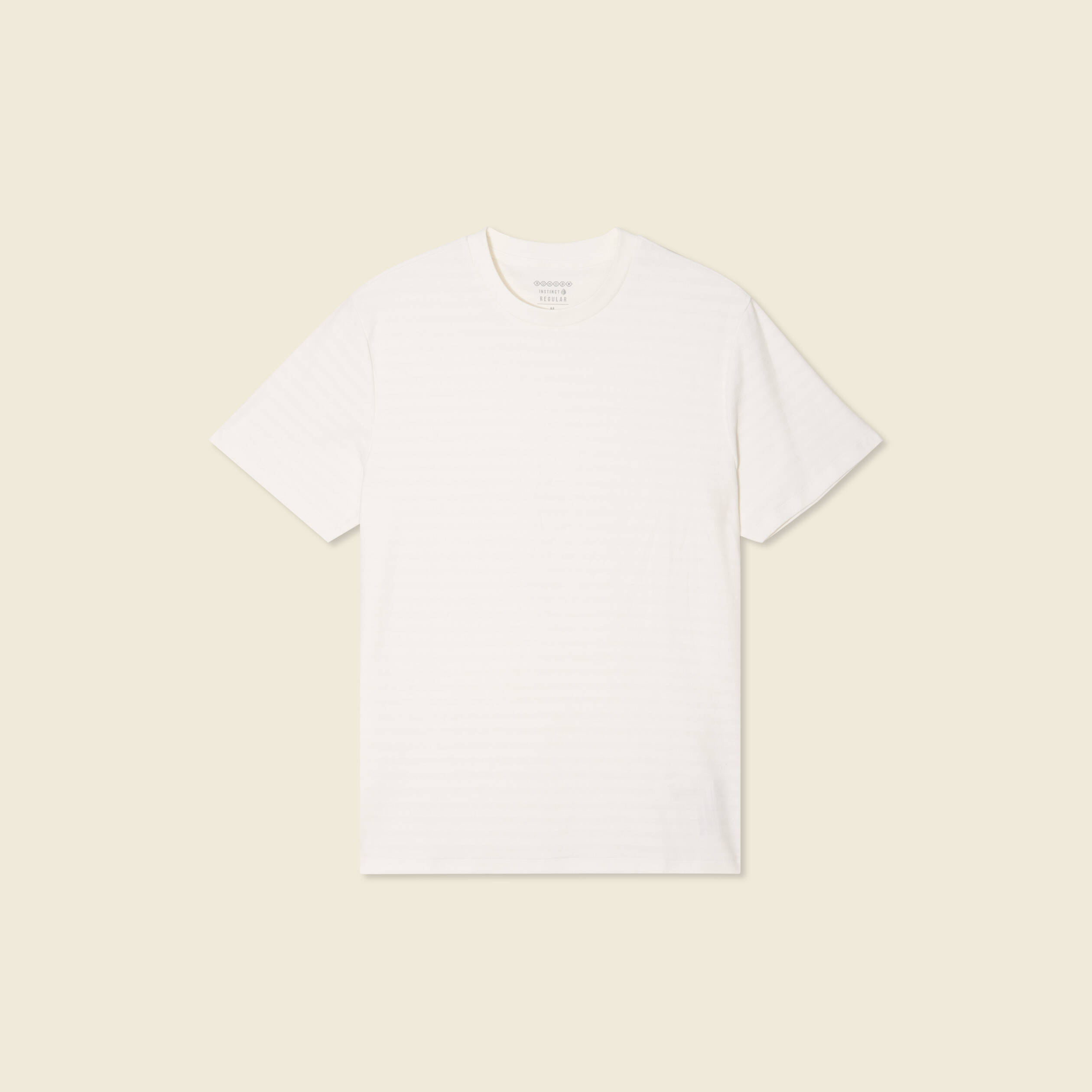 t shirt manches courtes ecru homme T-shirt manches courtes ecru homme