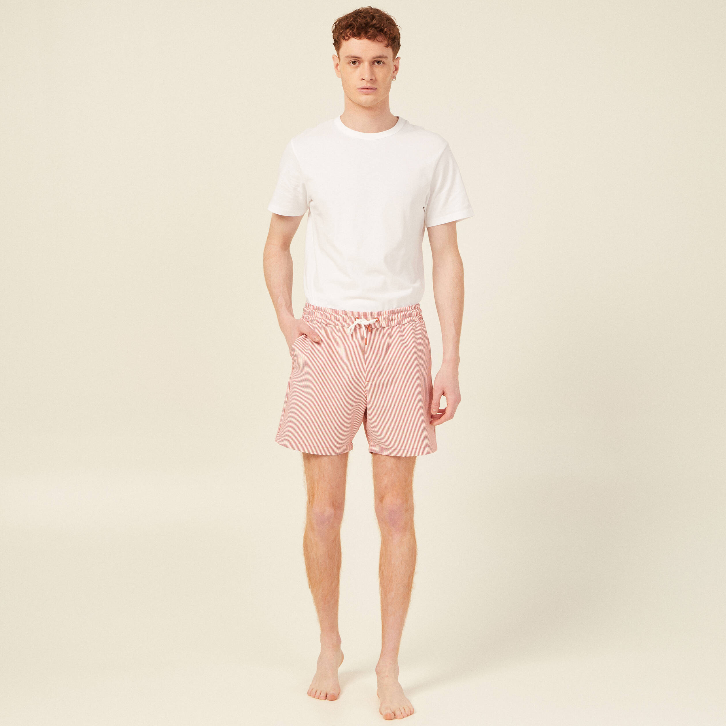short de bain marron cognac homme Short de bain marron cognac homme