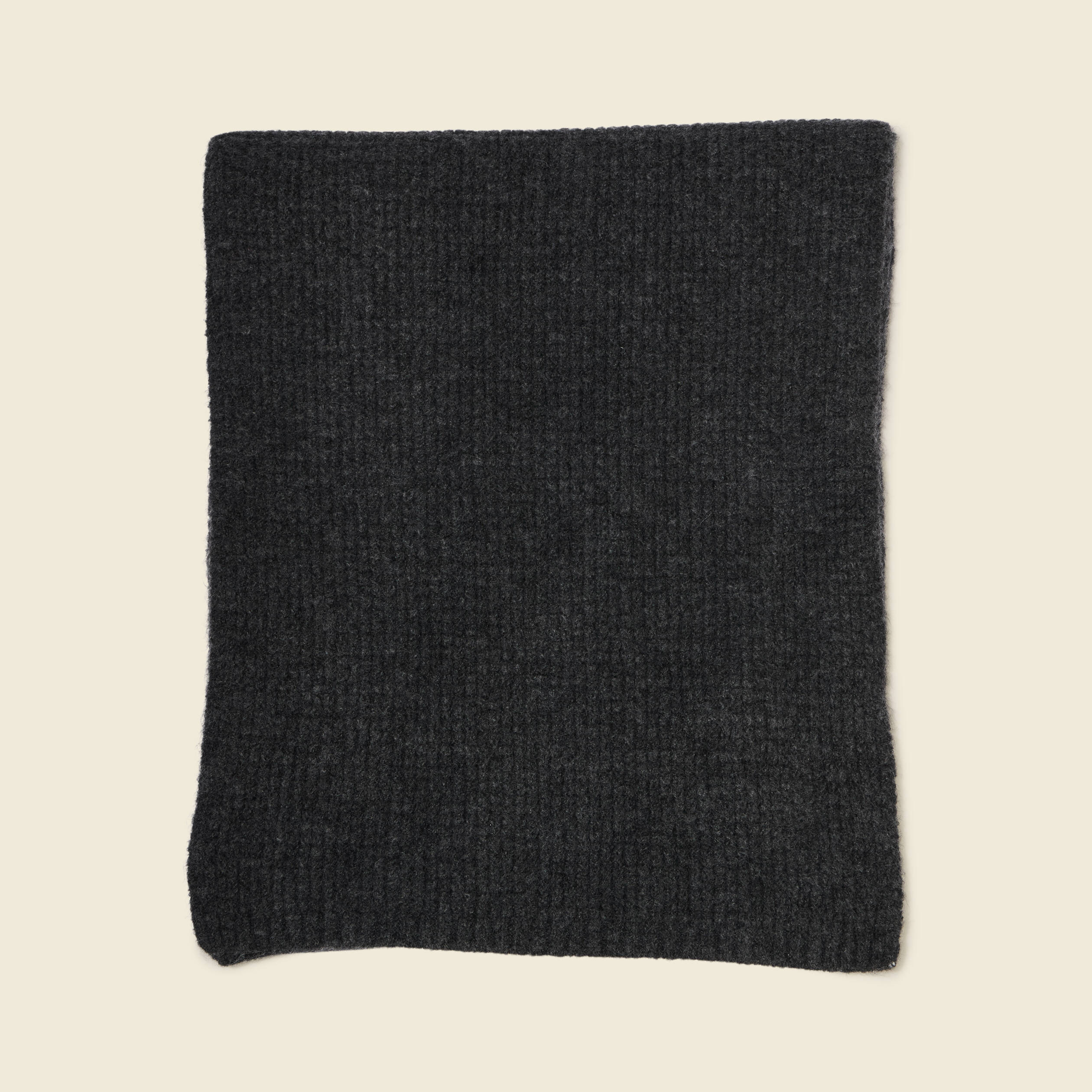 &Eacute;charpe en maille gris fonc&eacute; homme
