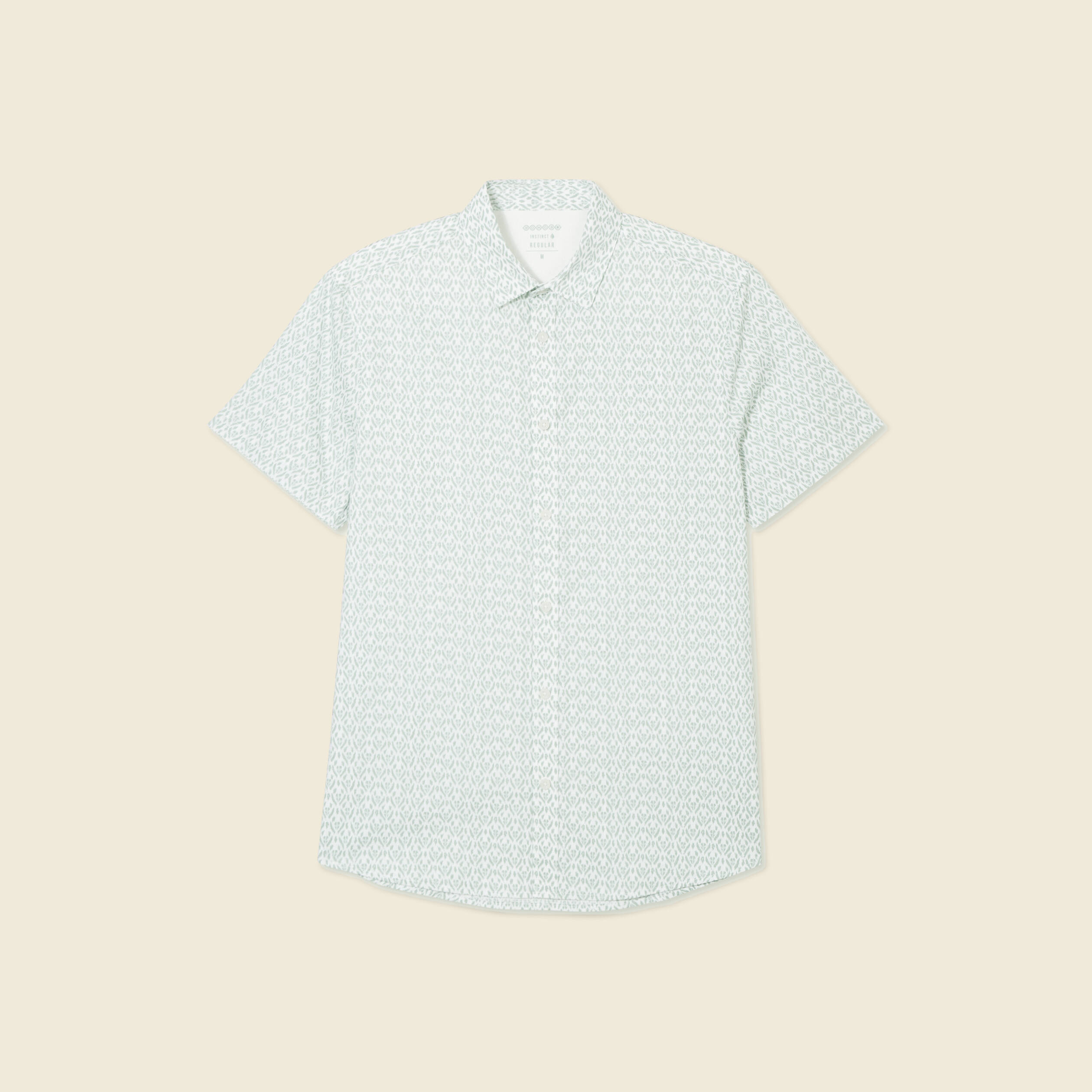 chemise manches courtes vert homme Chemise manches courtes vert homme