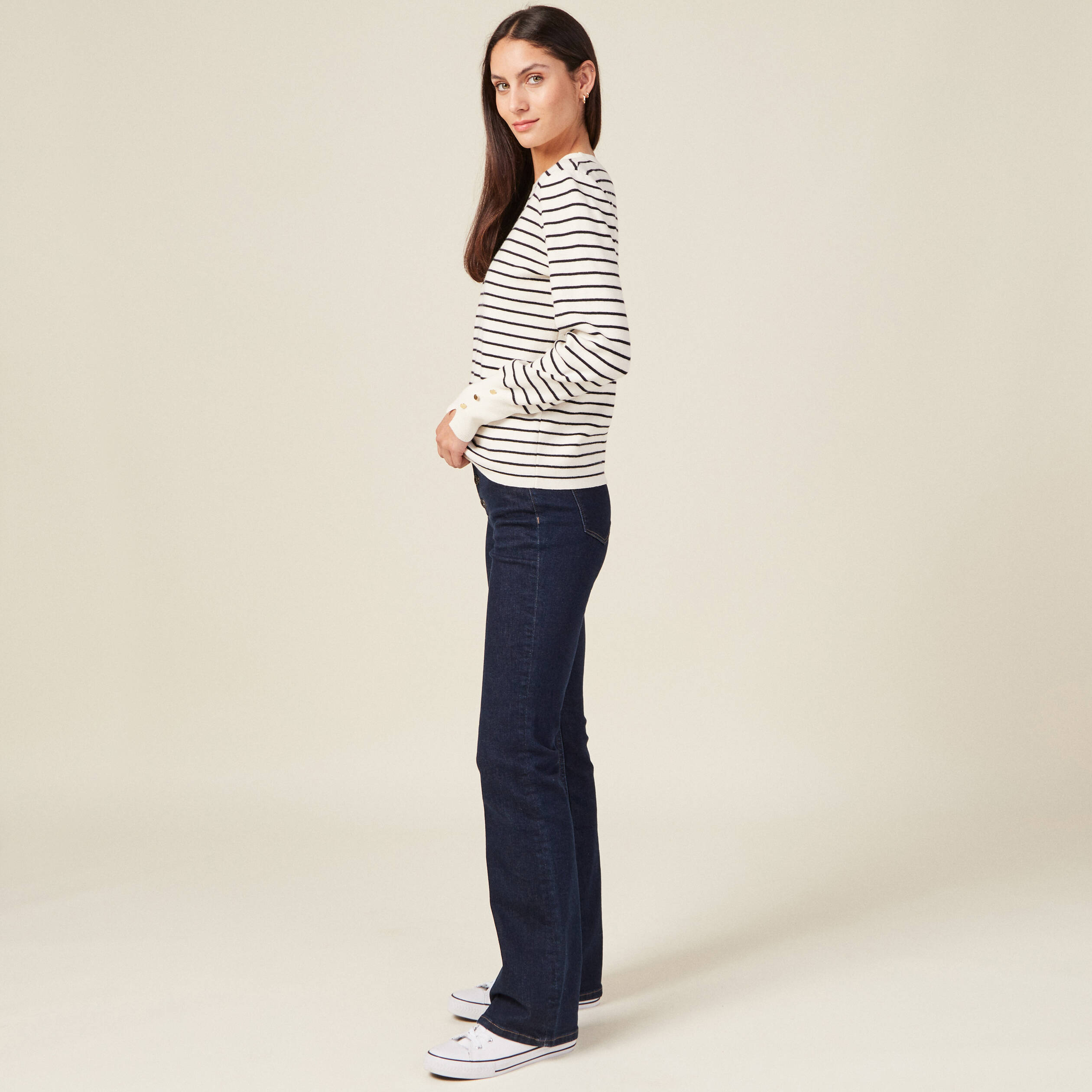 pull manches longues ecru femme Pull manches longues ecru femme