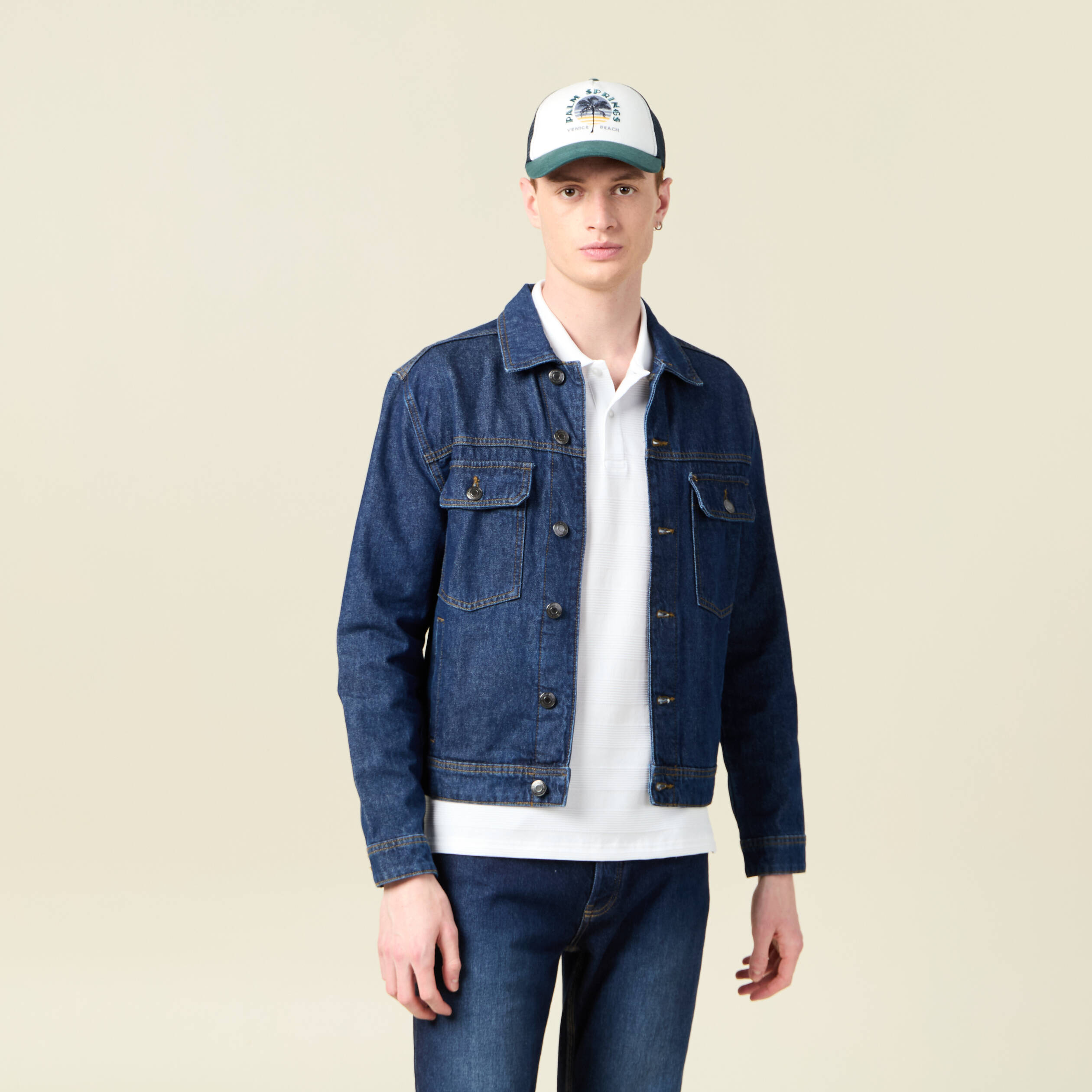 Veste en jean homme bonobo online