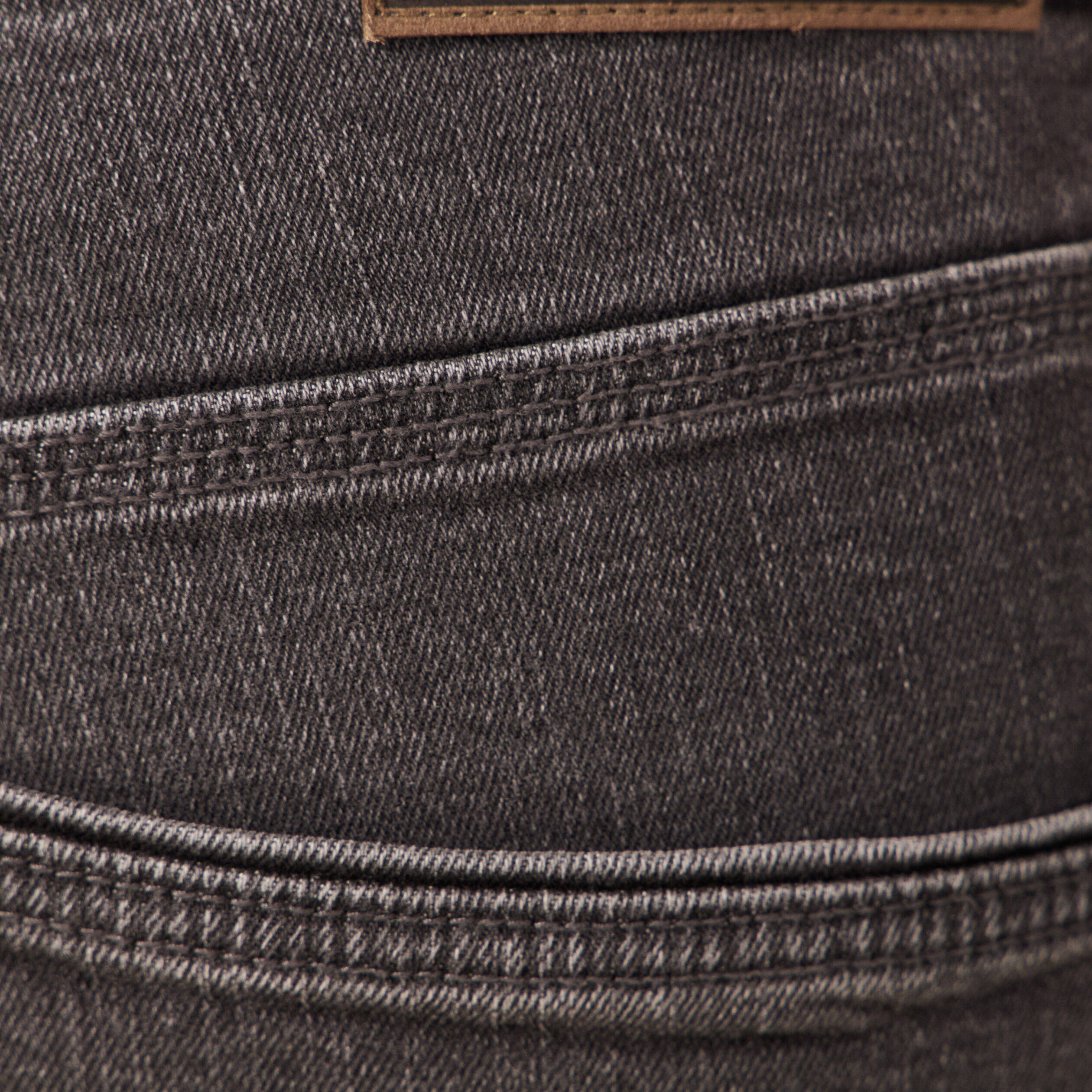Jeans regular éco-responsable denim gris homme