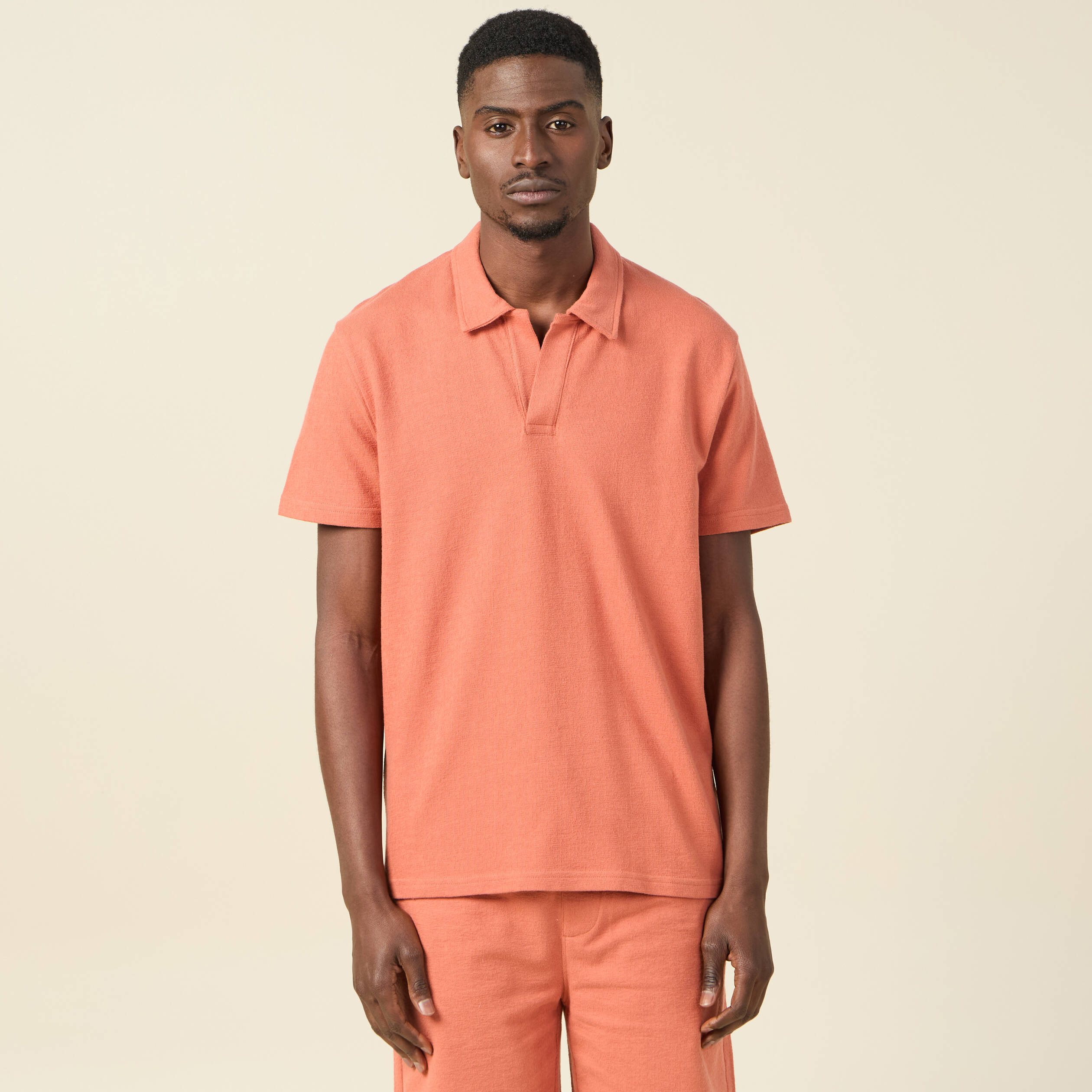 polo manches courtes rose homme Polo manches courtes rose homme