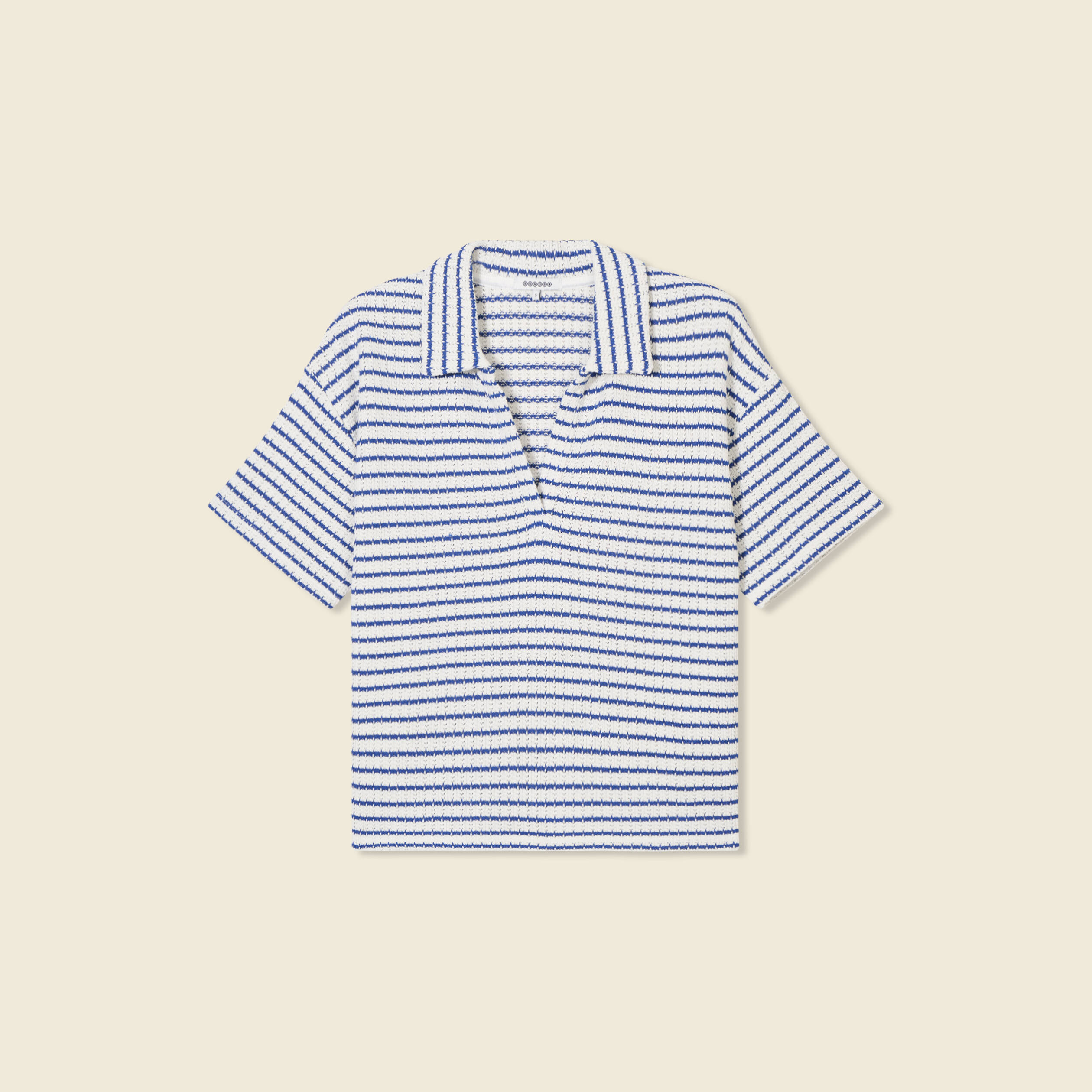 polo manches courtes ecru femme Polo manches courtes ecru femme
