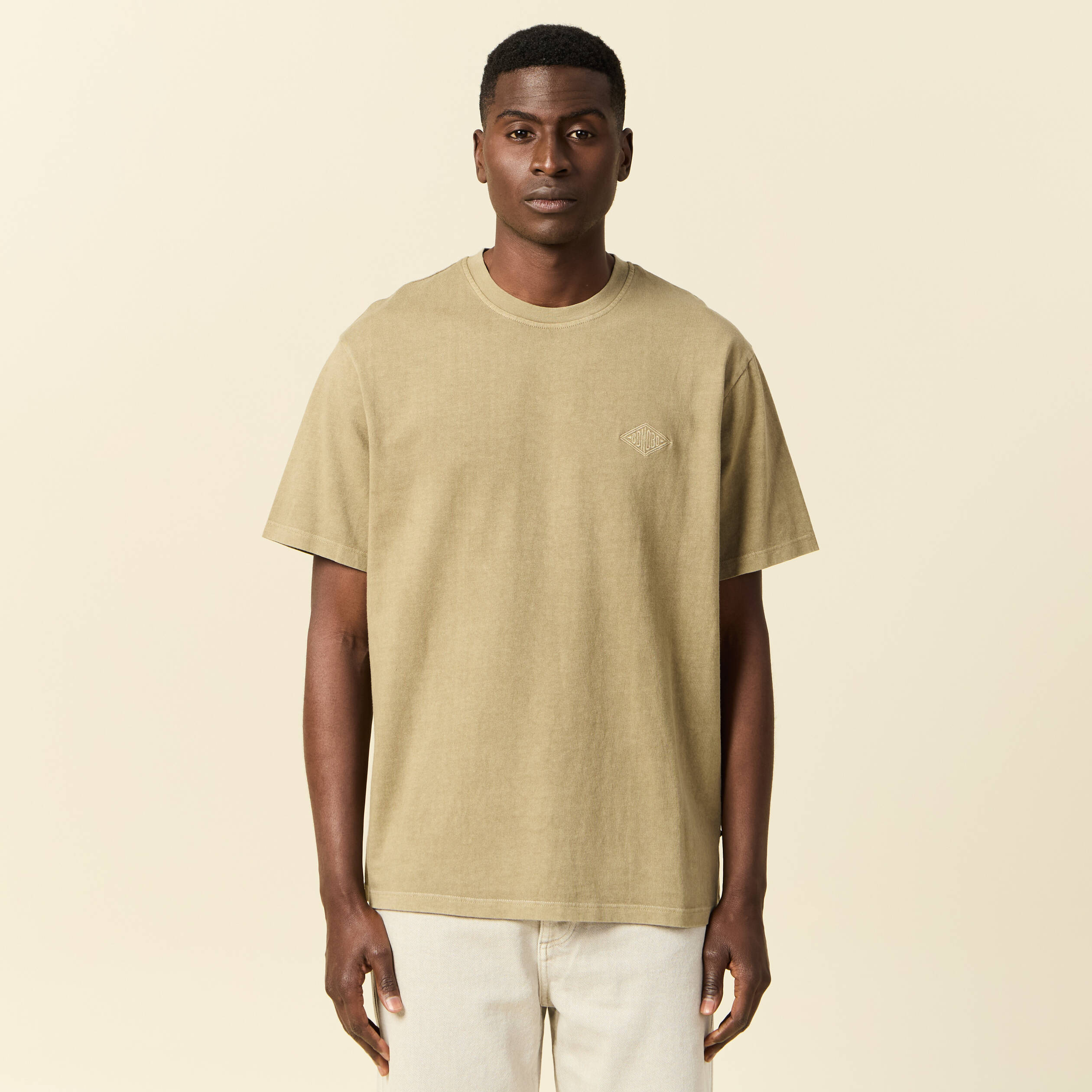 t shirt manches courtes gris homme T-shirt manches courtes gris homme