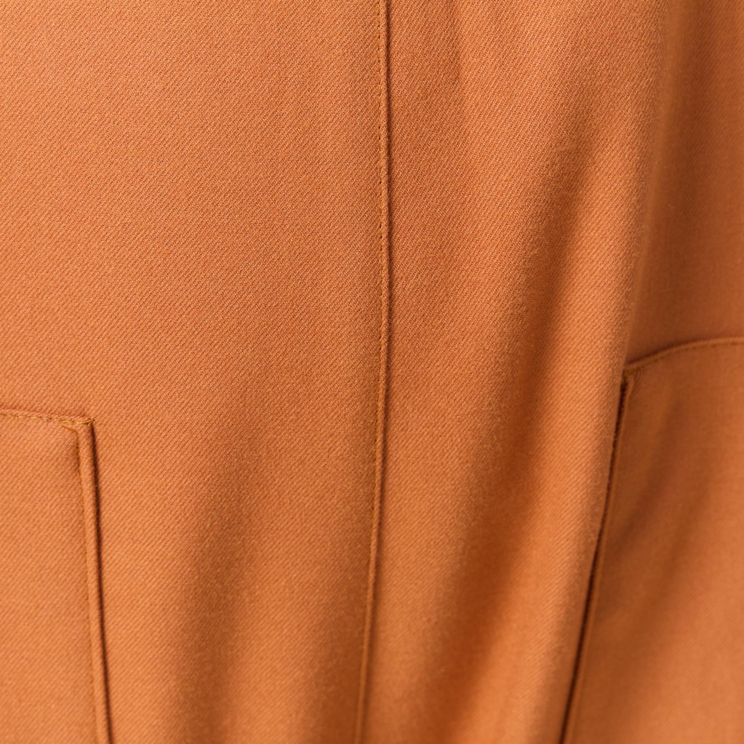 Salopette droite 7/8ème orange foncé femme