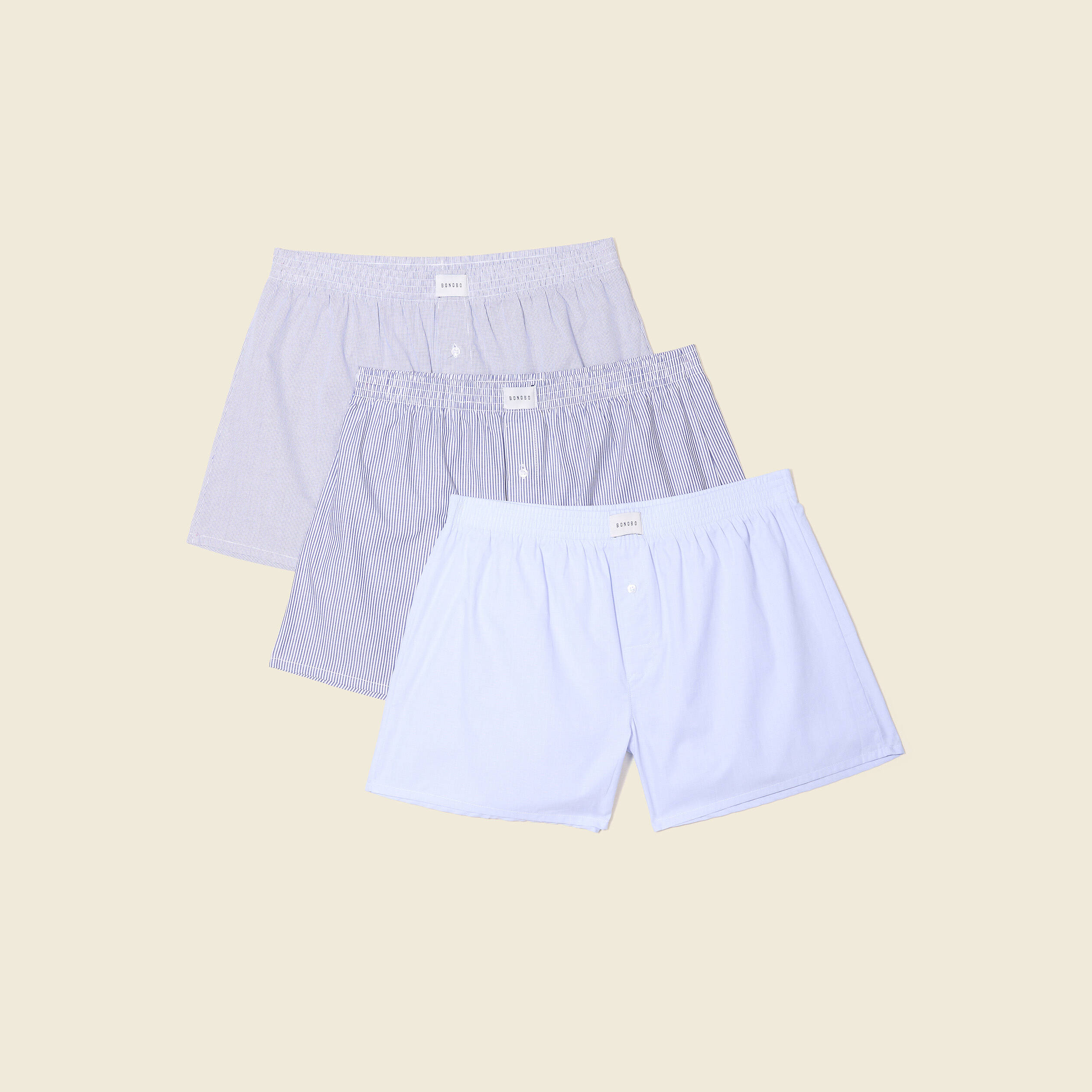 lot 3 calecons bleu fonce homme Lot 3 caleçons bleu foncé homme