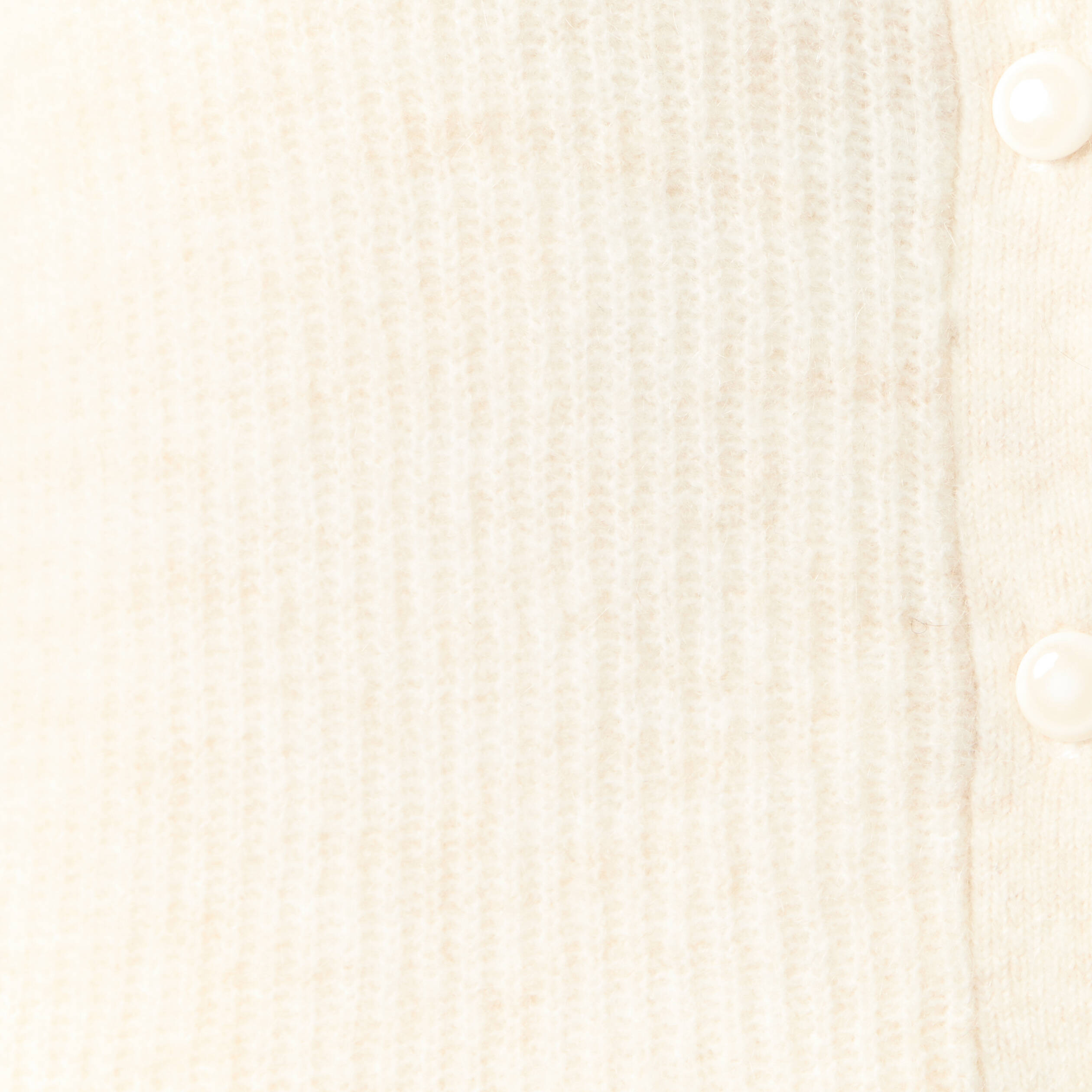 Gilet manches longues creme femme