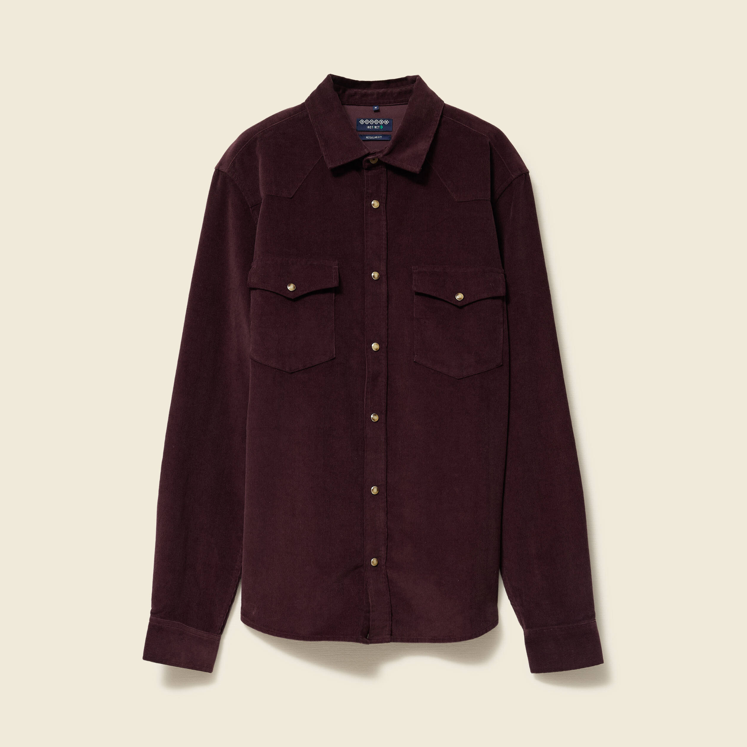 chemise col classique manches longues bordeaux homme Chemise col classique manches longues bordeaux homme