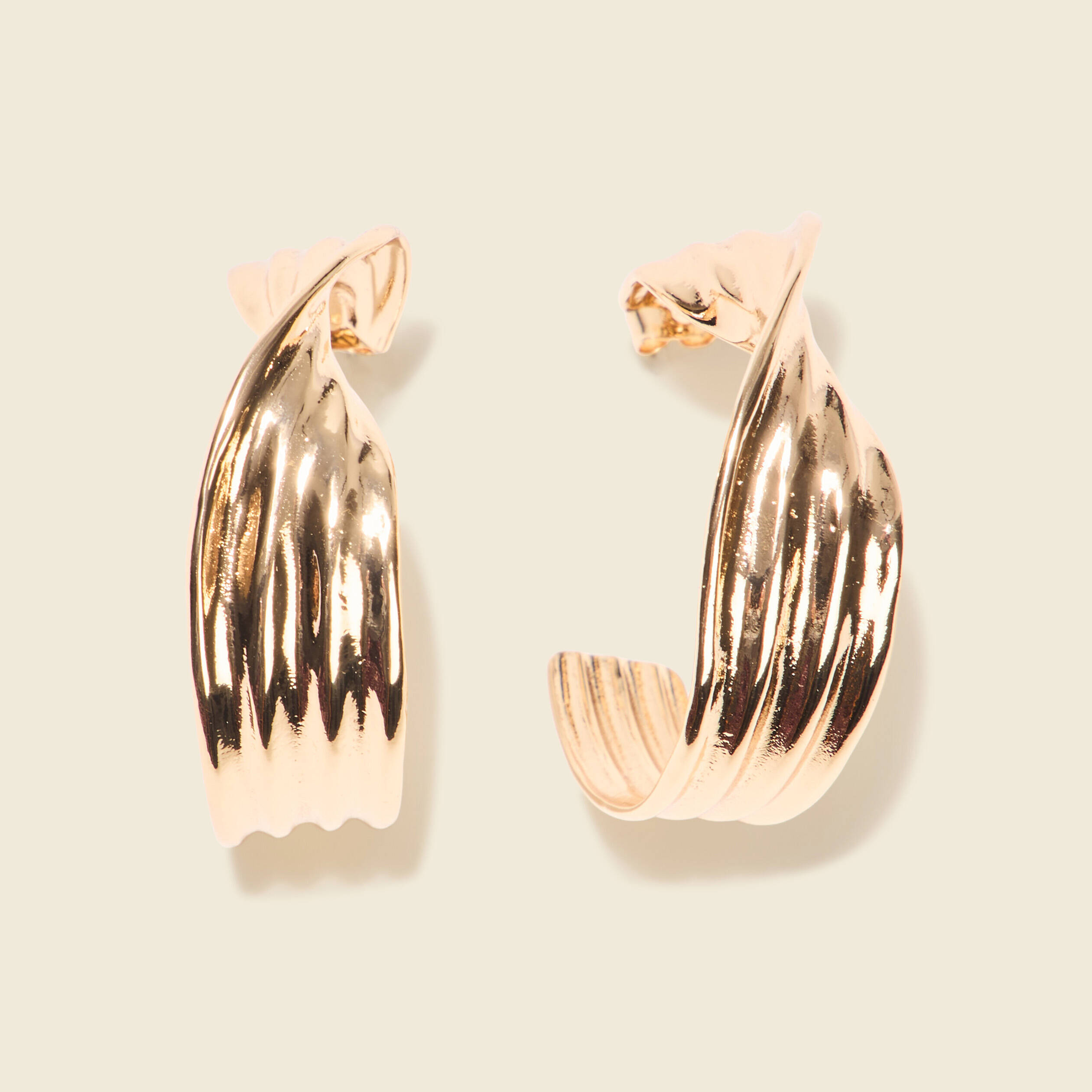 boucles doreilles creoles couleur or femme Boucles d'oreilles créoles couleur or femme