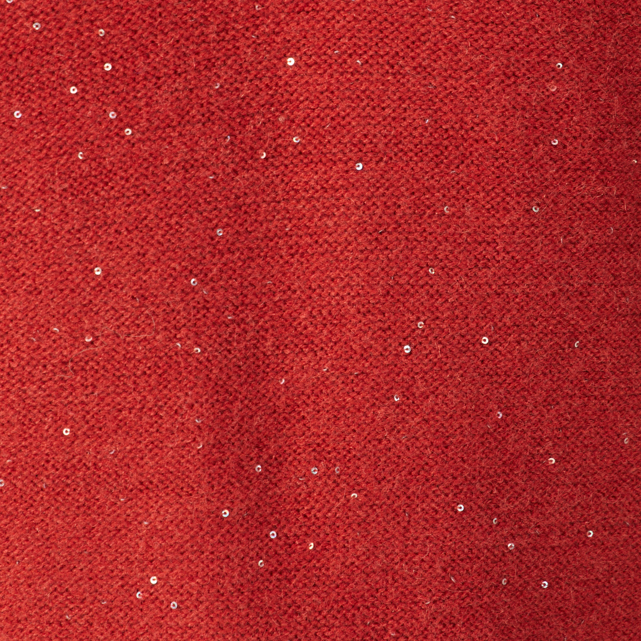 pull manches longues sequins rouge fonce femme Pull manches longues sequins rouge foncé femme