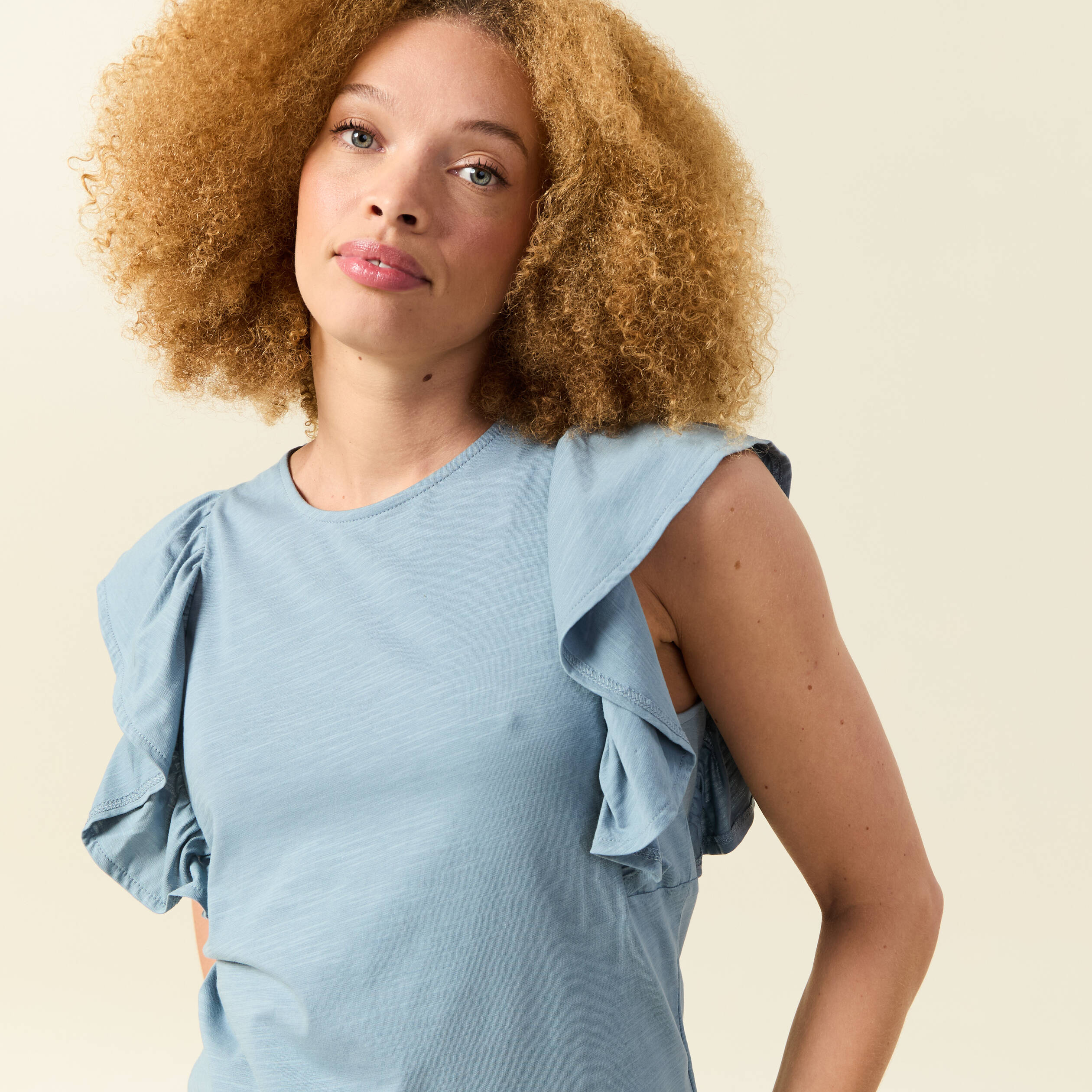 Débardeur sans manches gris femme