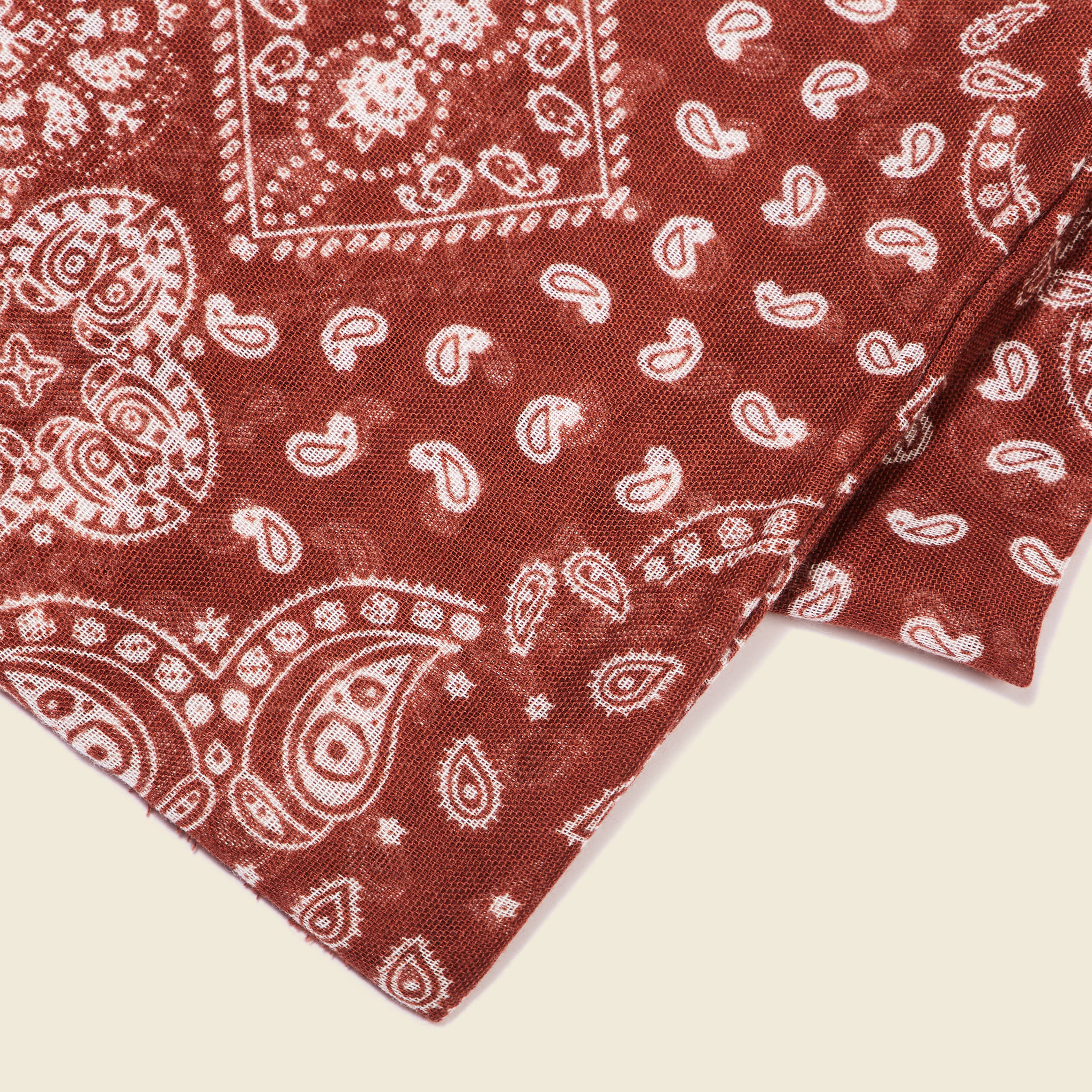 foulard marron cognac homme Foulard marron cognac homme