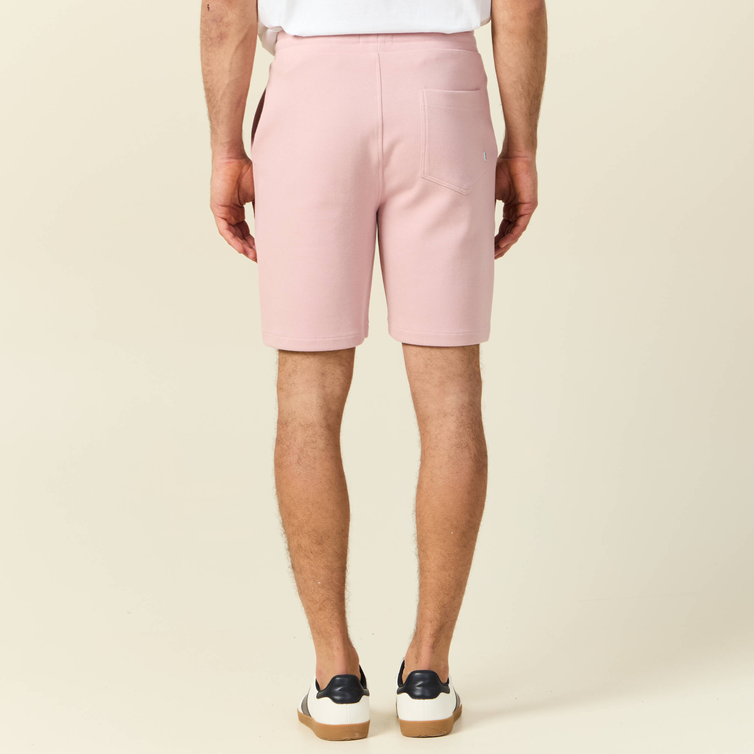 Bermuda rose pastel homme